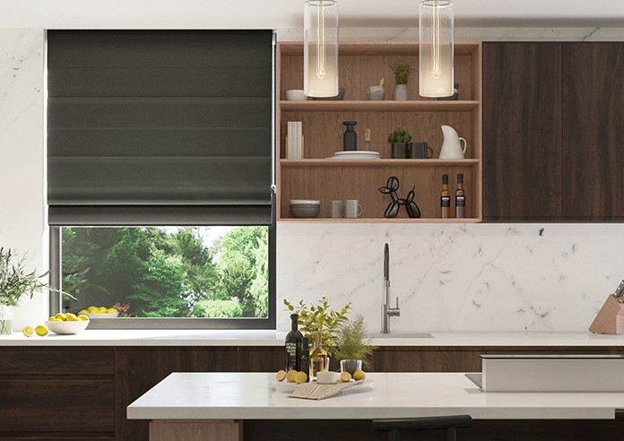 Hartford, Homely Brown - Roman Blind - Image 3